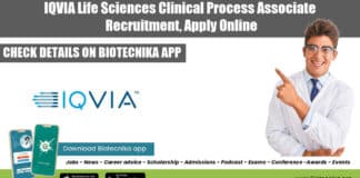 IQVIA BSc Job For