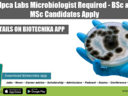 Ipca Labs Microbiology Job