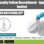 JNCASR Faculty Fellow Recruitment – Applications Invited JNCASR Faculty Fellow Jobs