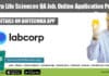 Labcorp Life Sciences QA Job, Online Application Process Labcorp Life Sciences QA
