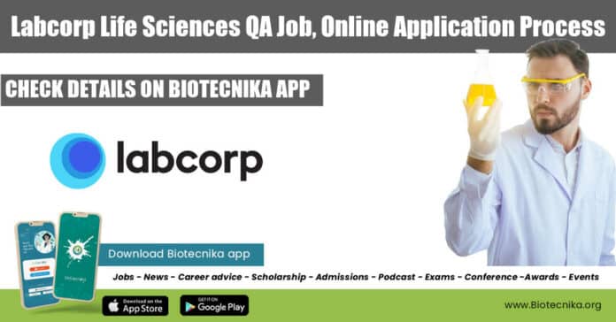 Labcorp Life Sciences QA