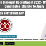 NIB Bench Biologist Recruitment 2022 – MSc & BTech Candidates Eligible To Apply NIB Bench Biologist Vacancy