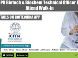 NICPR Jobs Biotech