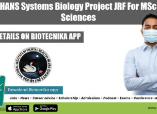 NIMHANS JRF 2022 Job