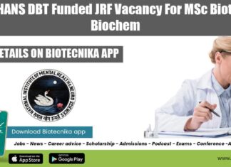 NIMHANS Vacancy Announcements