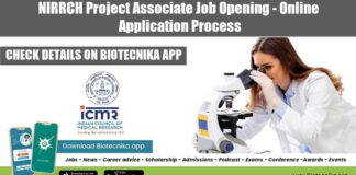 NIRRCH Vacancy 2022 Project