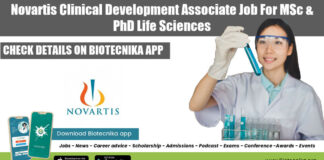 Novartis Clinical Development Associate