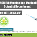 PGIMER COVISHIELD Vaccine Non-Medical Research Scientist Recruitment PGIMER Non-Medical Scientist Job