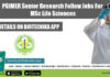 PGIMER Senior Research Fellow Jobs For MSc Life Sciences PGIMER Vacancy Announcements 2022