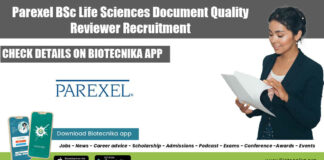 Parexel Bengaluru Jobs