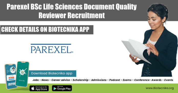 Parexel Bengaluru Jobs