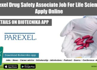 Parexel Drug Safety Associate