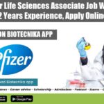 Pfizer Freshers Lifesciences Job