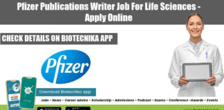 Pfizer Jobs Life Sciences