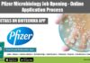 Pfizer Microbiology Job Opening – Online Application Process Pfizer Microbiology Job