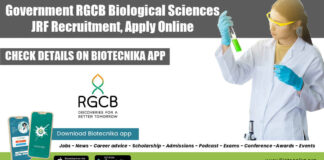 RGCB JRF Job Vacancy