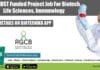 RGCB DST Funded Project Job For Biotech, Life Sciences, Immunology RGCB Project Job 2022