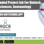 RGCB DST Funded Project Job For Biotech, Life Sciences, Immunology RGCB Project Job 2022