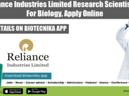 Reliance India Jobs 2022