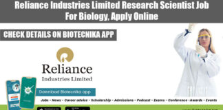 Reliance India Jobs 2022