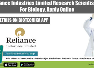 Reliance India Jobs 2022