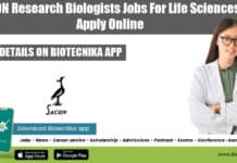 SACON Jobs 2022