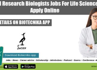 SACON Jobs 2022