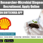 Shell NBS Researcher-Microbial Biogeochemistry Recruitment, Apply Online Shell Research Jobs 2022