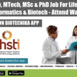 THSTI Jobs 2022 Bioinformatics