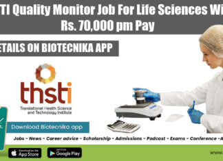 THSTI Quality Jobs 2022
