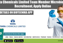 Tata Chemicals Jobs
