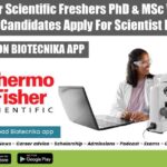 Thermo Fisher Scientific Vacancy