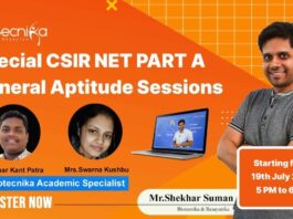 General Aptitude questions solving - How to Solve CSIR NET General Aptitude
