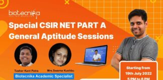 General Aptitude questions solving - How to Solve CSIR NET General Aptitude