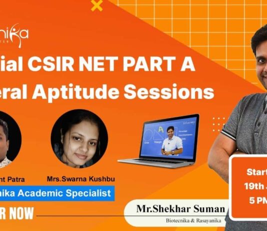General Aptitude questions solving - How to Solve CSIR NET General Aptitude
