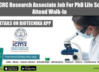 VCRC Research Job 2022