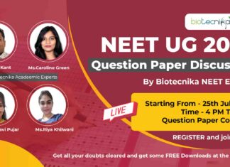 NEET 2022 Question Paper Discussion - NEET UG 2022 Question Paper