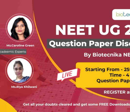 NEET 2022 Question Paper Discussion - NEET UG 2022 Question Paper