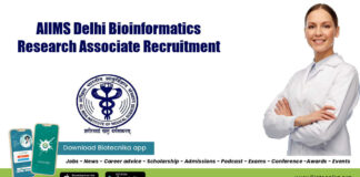 AIIMS Bioinformatics Research Job