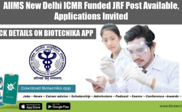 AIIMS JRF Vacancy 2022