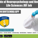 Amity Institute of Neuropsychology and Neurosciences Life Sciences JRF Job Amity University JRF Opening