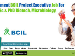 BCIL Project Job 2022