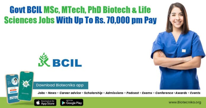 BCIL Vacancies 2022