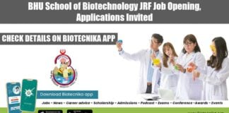 BHU Vacancy JRF 2022