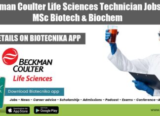 Beckman Coulter Technician Jobs