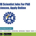 CSIR-CCMB Scientist Jobs For PhD Life Sciences, Apply Online CCMB Scientist Jobs 2022