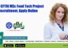 CFTRI BTech Food Science