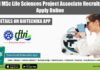 CFTRI MSc Life Sciences Project Associate Recruitment, Apply Online CFTRI Life Sciences Vacancy