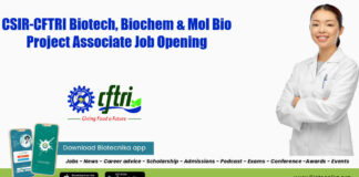 CFTRI MSc Biotech Project