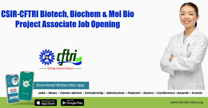 CFTRI MSc Biotech Project